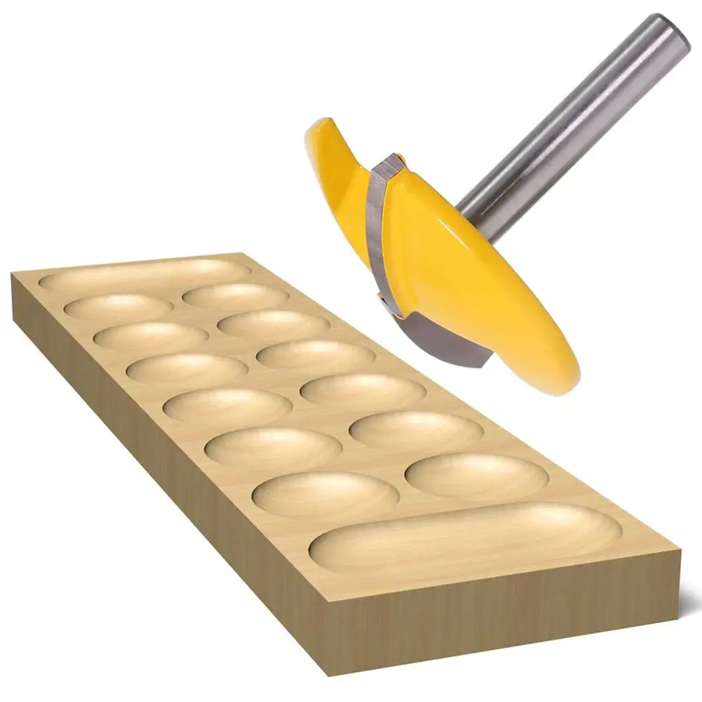 

6mm Woodworker Router Bit Shank Tenon Cutter Woodwork Milling Cutters Engraving Cutter DIY Hand Tool