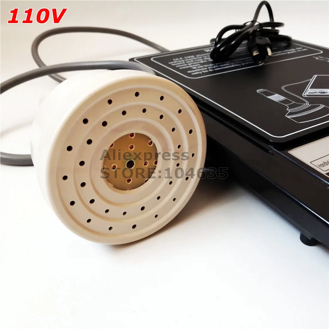 110V Manual Electromagnetic Induction PET Bottle Sealer Machine Aluminium Foil Induction Sealing Machine  Seal Size:20-100mm 4