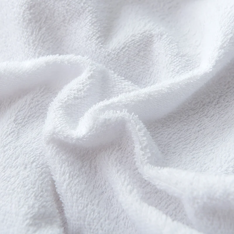 Белая махровая ткань непромокаемый простыня для матрасов и верхней кровати протектор Водонепроницаемый Матрас протектор простыня