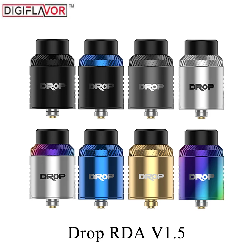Атомайзер Digiflavor Drop RDA V1.5 обслуживаемый резервуар для электронной сигареты с