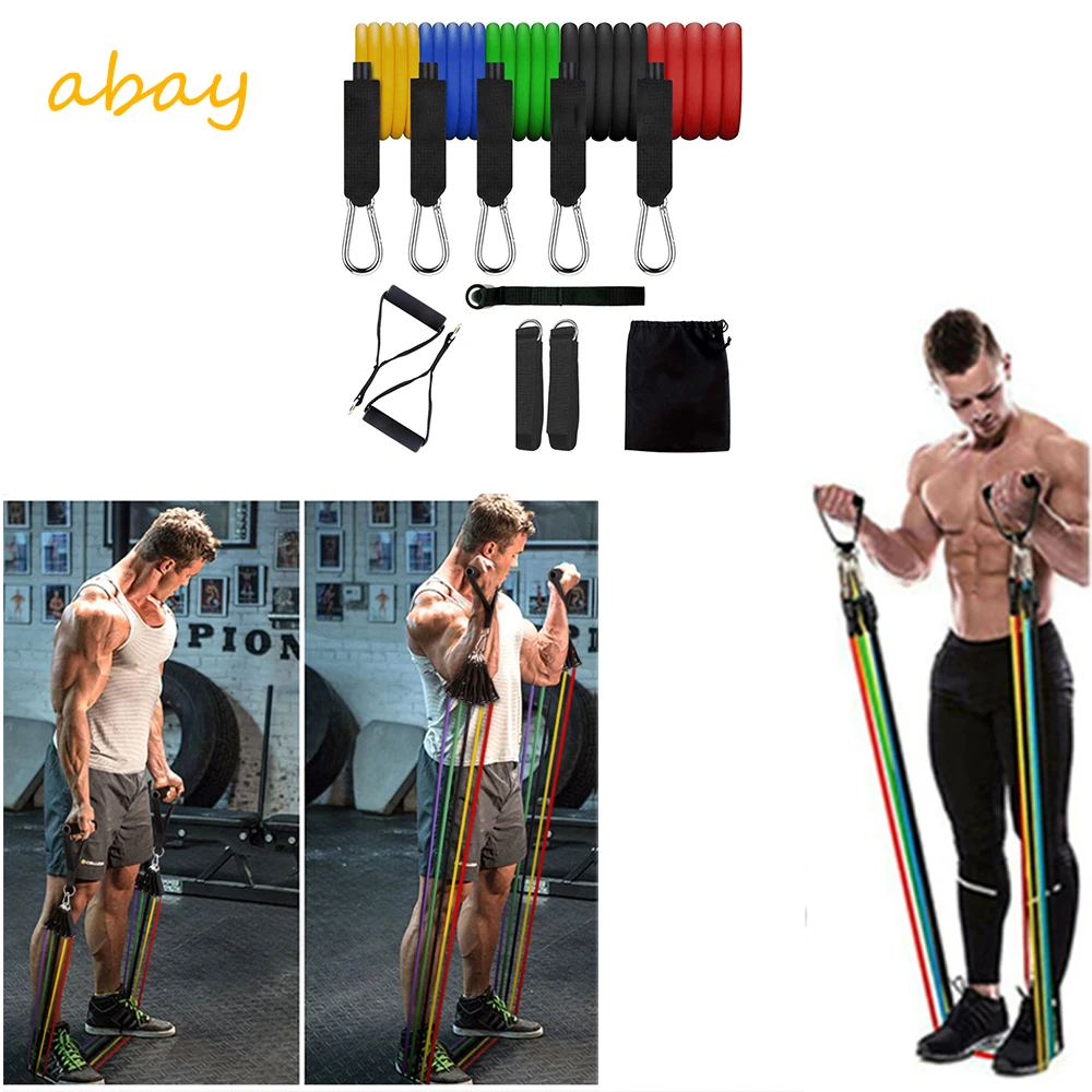 

Exercise At Home Gym Sport Equipment Yoga Pilates Expander Workout Training Apparatus Rubber Booty Band Fitness Resistance Bands