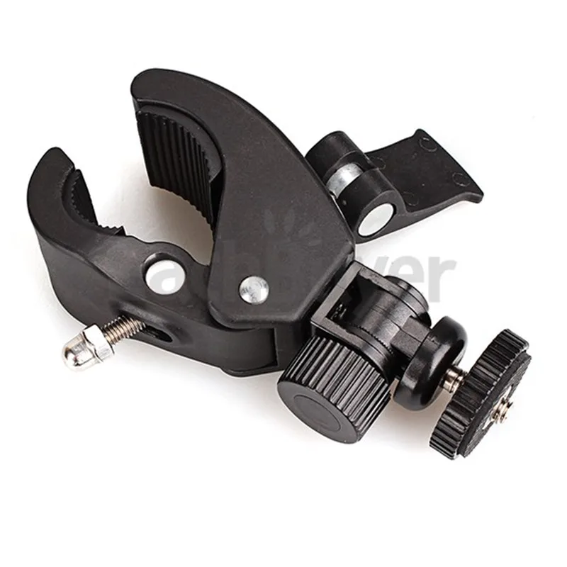 

Camera Super Clamp Quick Release Pipe Bar Pipe Bike Clamp Threaded Head Mount Microphone Stand for DSLR Camera DV Ipad Motorcycl