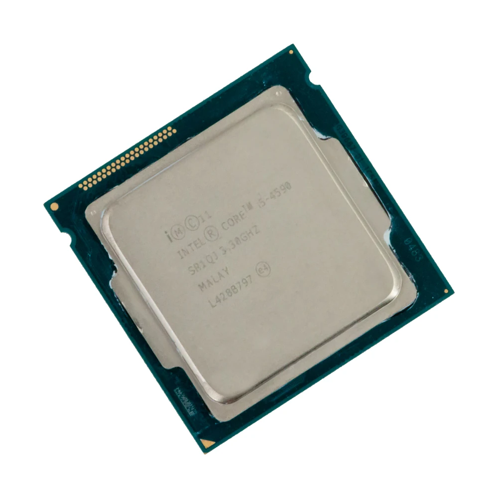 Intel Core i5-4590 настольный процессор i5 4590 Quad-Core 3,3 ГГц 6 Мб L3 Кэш LGA 1150 сервер, используемый для Процессор