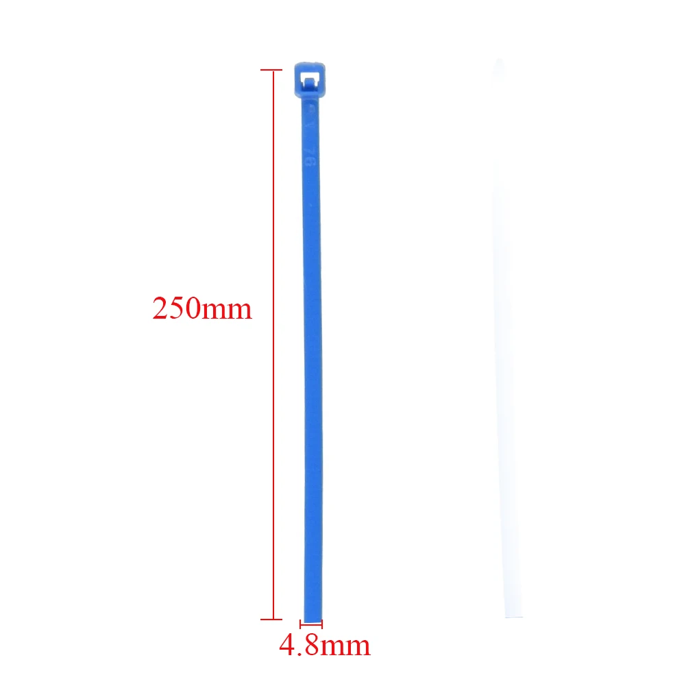 100Pcs/Pack Self Locking Straps Anti-aging Nylon Winter Tool Stable Tighten Cold Resistant Office Cable Tie Bundling Wide Use