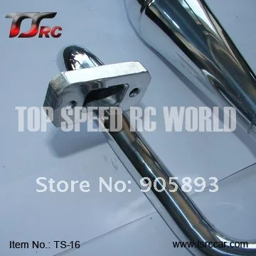 Exhaust Pipe/Tuned Pipe for 1/5th RC Gas Model Car/for FG Truck,FG Big Monster , Free shipping!!