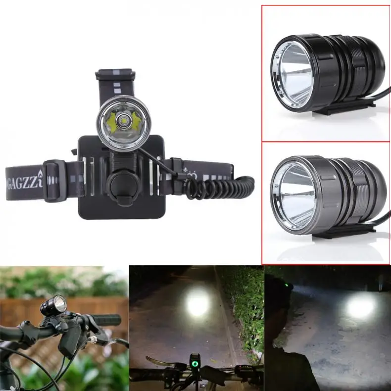 

GAGZZi GS 1200Lm XM-L2 LED Bicycle Lamp Bike Front Headlamp Indoor Lights