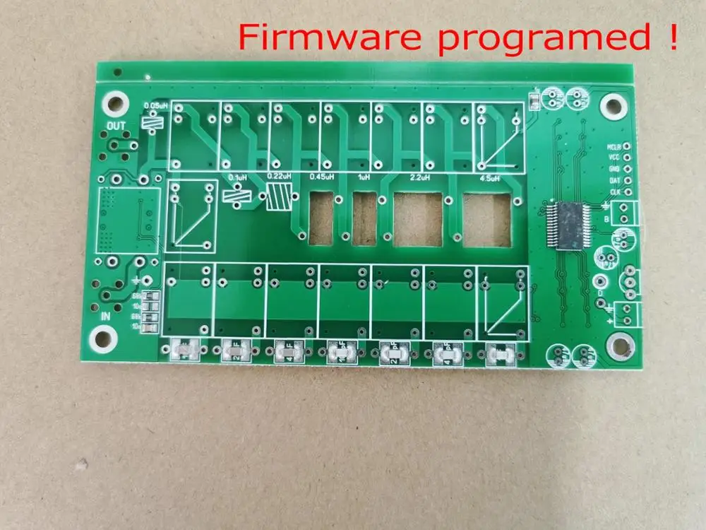 Latest version , DIY Kits ATU-100 1.8-50MHz ATU-100mini Automatic Antenna Tuner by N7DDC 7x7 With firmware