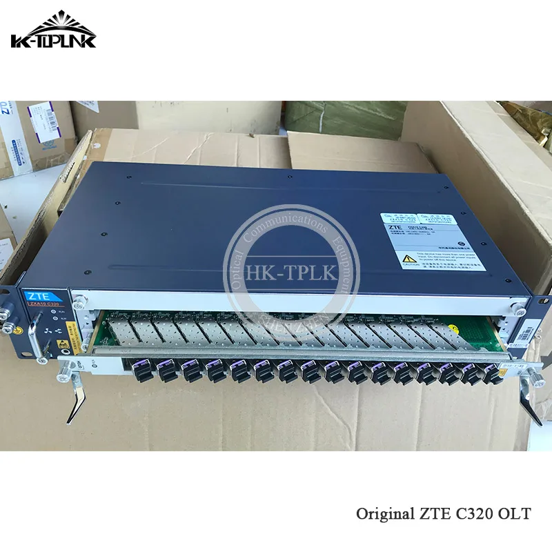 1g 16pon Zet C320 OLT GPON AC(220/110 V) источник питания с 1* 1GE SMXA/1+ 1* коляска+ 1*16 портов GTGH C+ карта