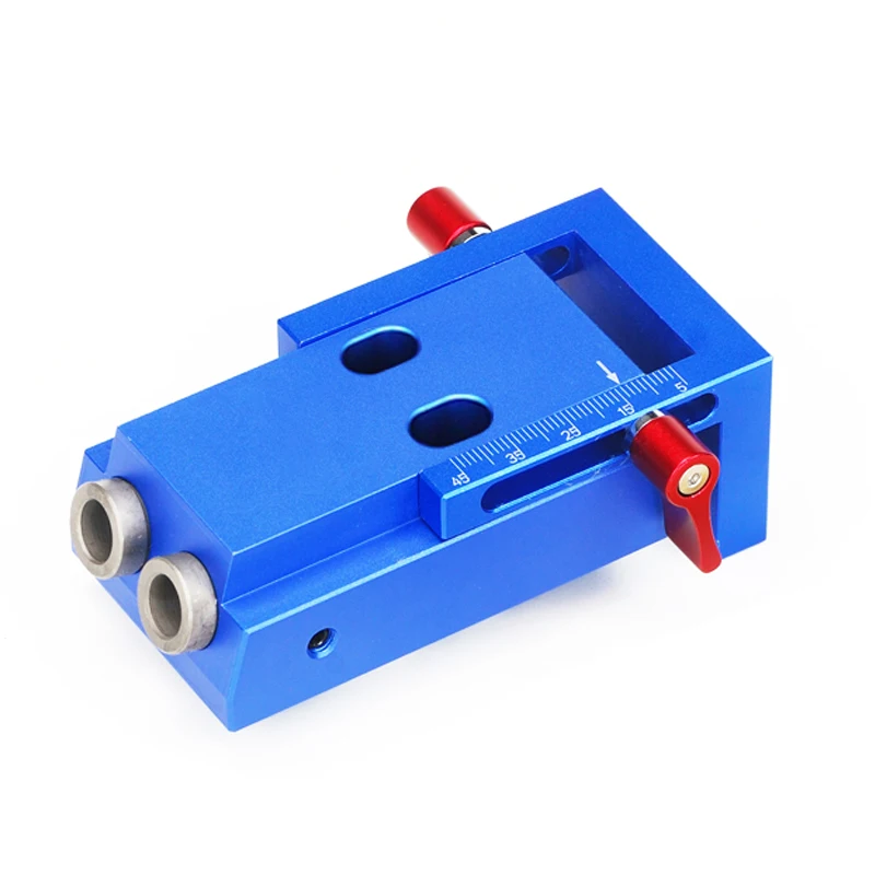 

Mini Kreg Style Pocket Hole Jig Kit System For Wood Working Step Drill Bit & Accessories Wood Work Tool Set