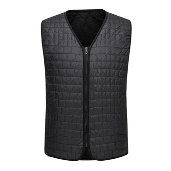 

Shoulder Massage Heated Vest Usb Infrared Cold-proof Warm Camping Winter Washable Slim Fit Adjustable Temperature Outdoor Sport