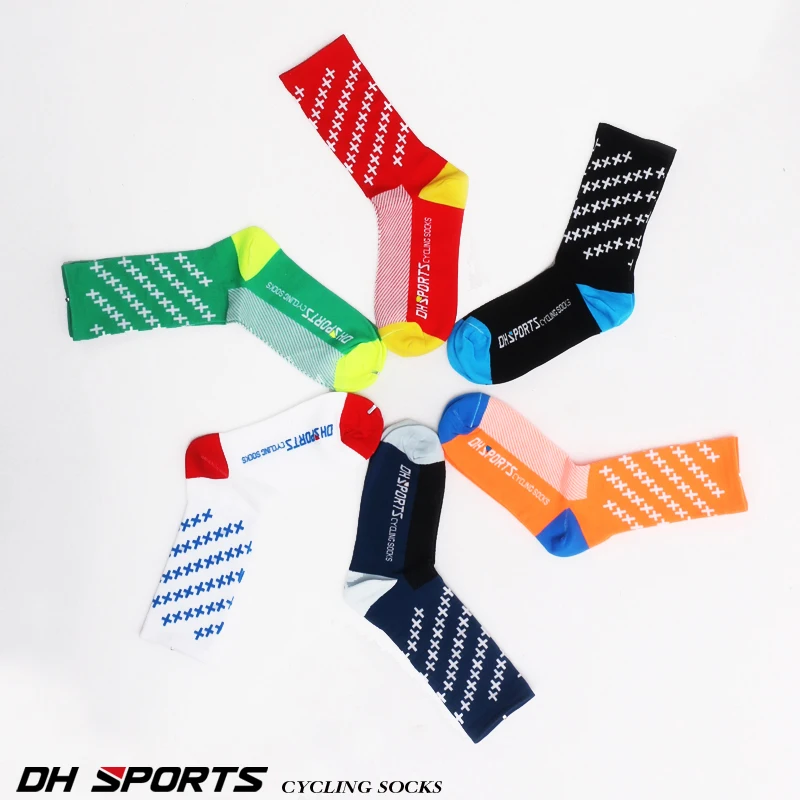 DH спортивные новые высококачественные профессиональные велосипедные носки для