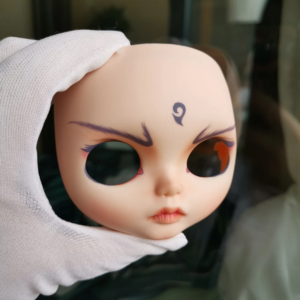 Blyth кукольная пластина для лица diy вашего blyth makeuo включая заднюю пластину высокое