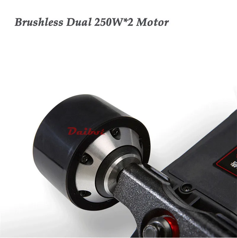 Daibot Foldable Electric Scooter 4 Wheel Electric Scooters Dual Motor 500W With Bluetooth Speaker Electric Skateboard Longboard  (34)