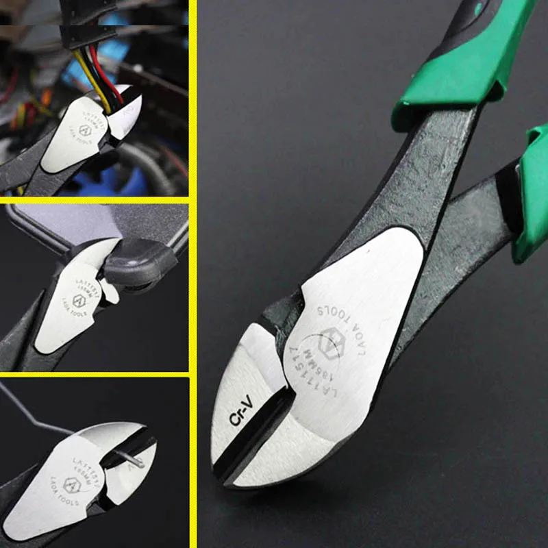 Diagonal Electrician Cutting Nipper Wire Cutter Cable Cutting Pliers