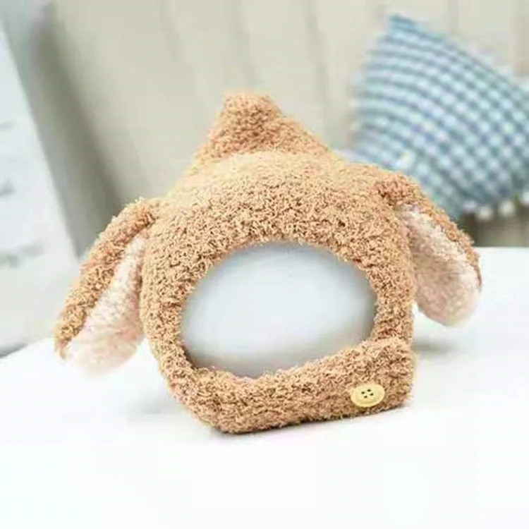 

Baby Hat Autumn & Winter BOY'S Girls Warm Ear Protection Windproof Korean-style Plush Hat 1-2-Year-Old Children Wool Cap