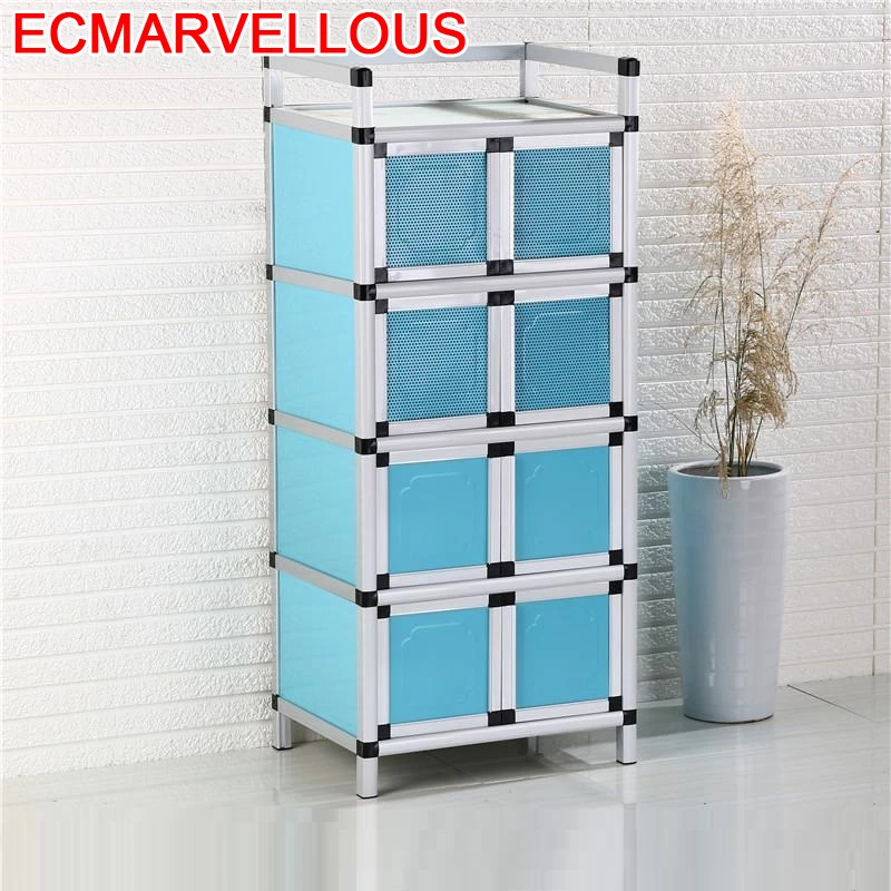 

Mobiliario For Room Moveis Sala De Jantar Side Tables Aluminum Alloy Mueble Cocina Cabinet Cupboard Kitchen Furniture Sideboard