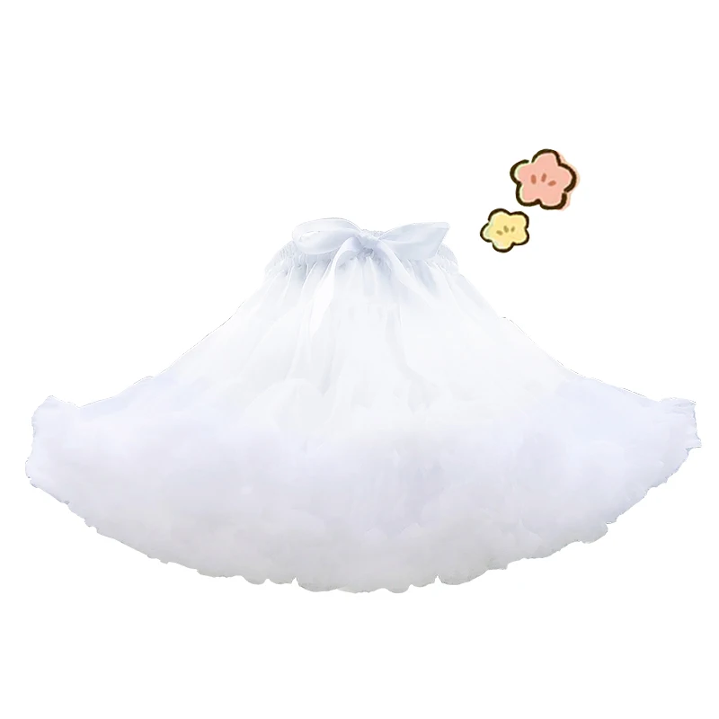 

Girls Daily Lolita Cosplay Jupon Crinoline Tutu Fluffy Cancan Petticoat Under Bride Wedding Dress Underskirt