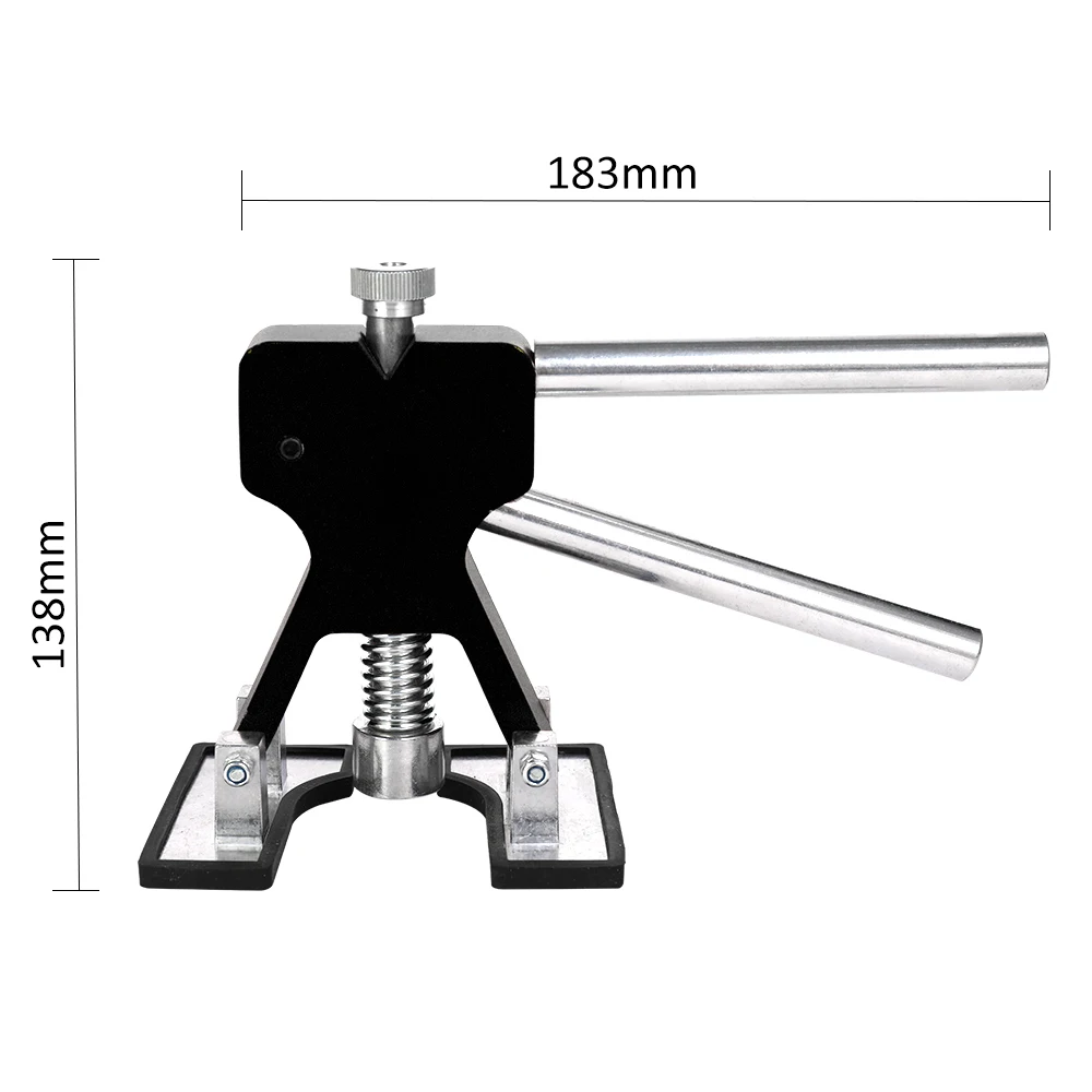 

Auto Car Body Paintless Repairing Tool Removing Dents Lifter With 24pcs Purple Mixed Pulling Drawing Gasket Glue Tab Universal