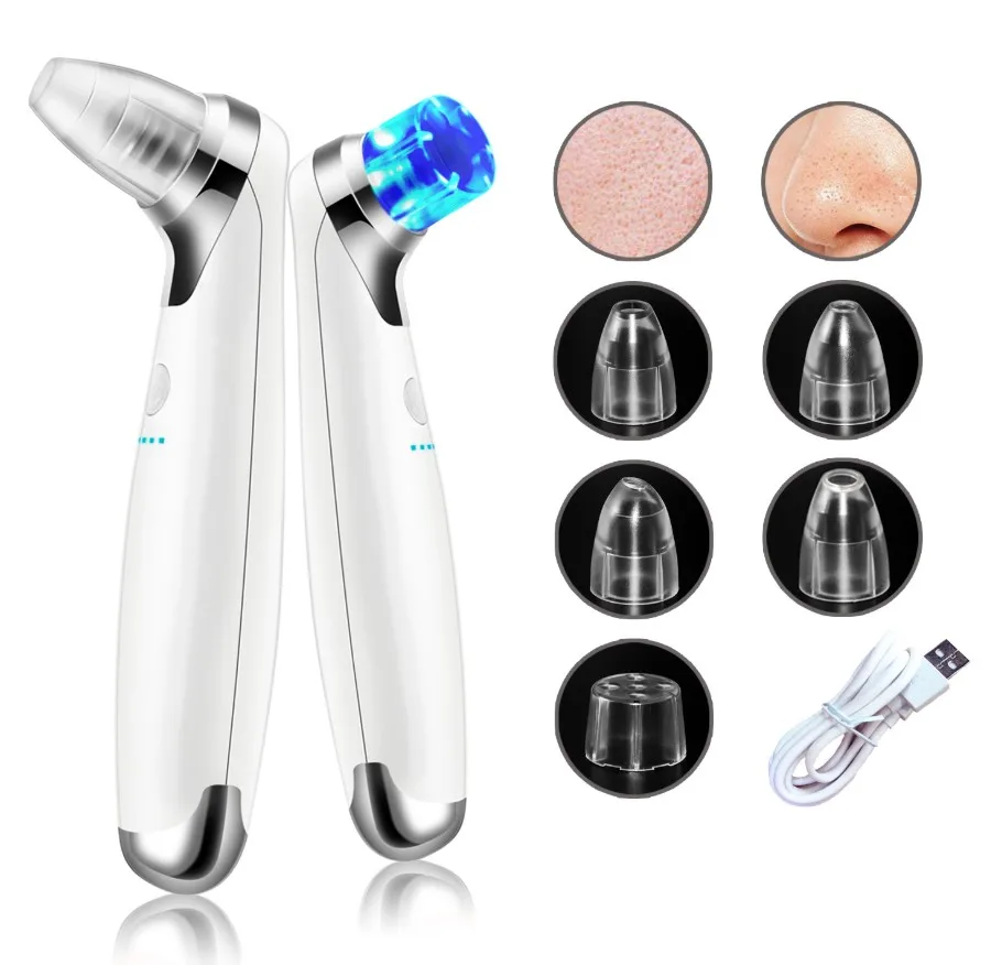 Blackhead Instrument Remove Blackhead Artifact Electric Cleansing Instrument To Acne Pore Cleaner Powerful To Blackhead 1pcs