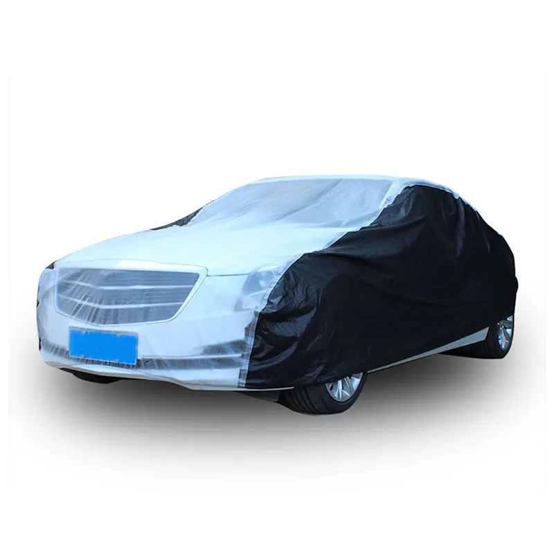 Защитный чехол для автомобиля PEVA снегозащищенный прозрачный универсальный