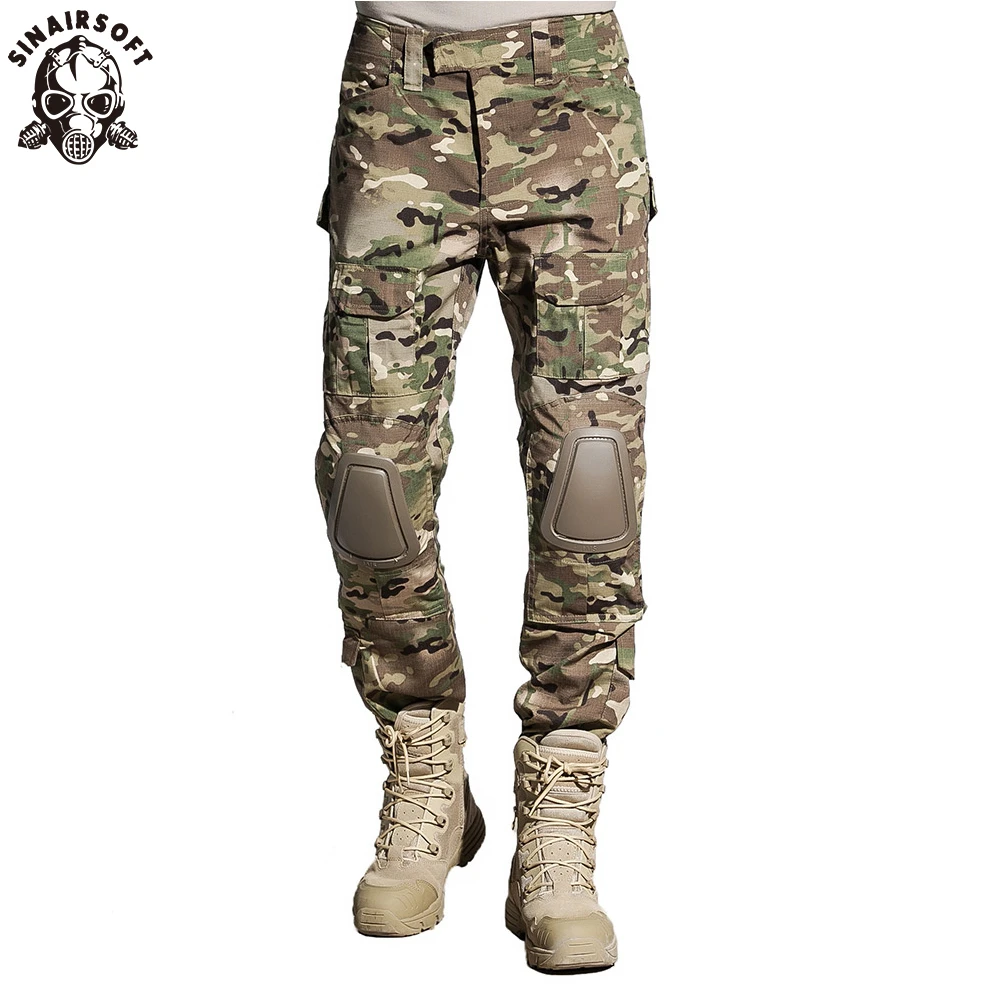 Камуфляжные тактические военные Походные штаны SINAIRSOFT ATAC FG мужские армейские