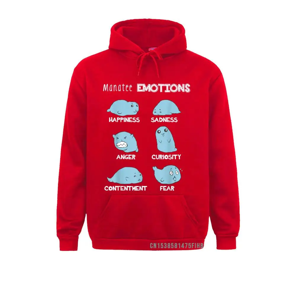 Printed On Street Long Sleeve Fall Hoodies Retro  Hoods Men Sweatshirts 18264 red