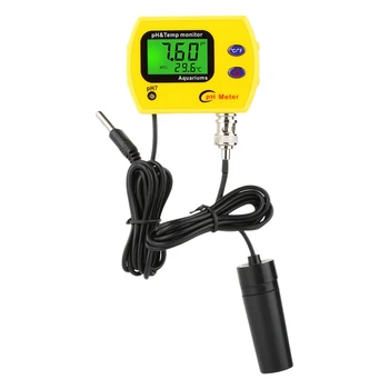 

PH-991 PH Meter Tester Backlight Digital Durable Acidimeter Temp Water Quality Monitor for Aquarium Swim Pool EU Plug