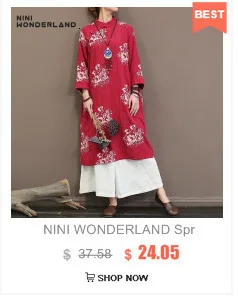 NINI WONDERLAND зимние вельветовые парки Пальто женское плотное теплое платье халат Женская винтажная одежда с принтом большой размер