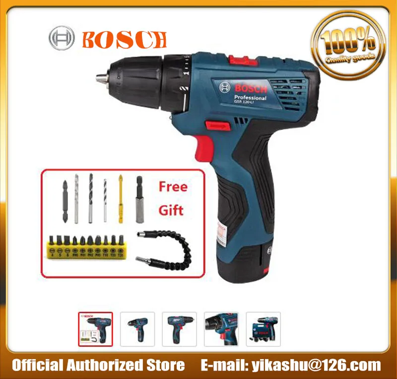 Bosch GSR 120-Li руководство пользователя taladro 12V taladro de litio destornillador de la herramienta eléctrica del hogar GSR 12-2-Li