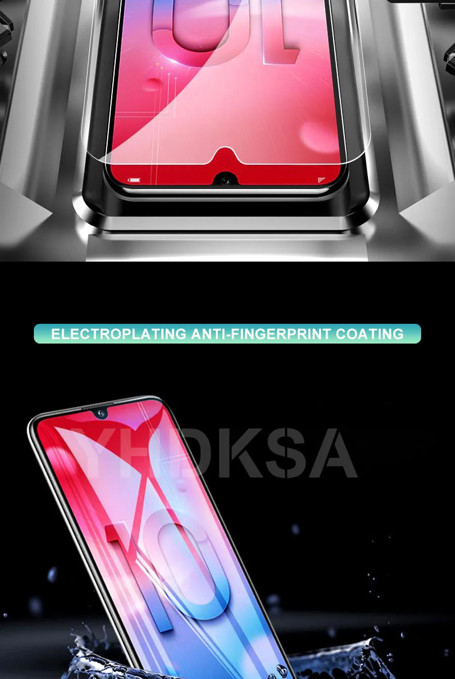 0,22 мм 9H закаленное стекло для huawei Honor 20 10 9 8 Lite Защитное стекло для Honor 9X 8X V20 V10 V9 Защитная пленка для экрана