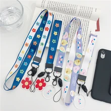 Милый шнурок для ключей шнур для телефона брелок для ключей на брелок для телефона на шею ремень Подвеска со шнурком на шею брелок