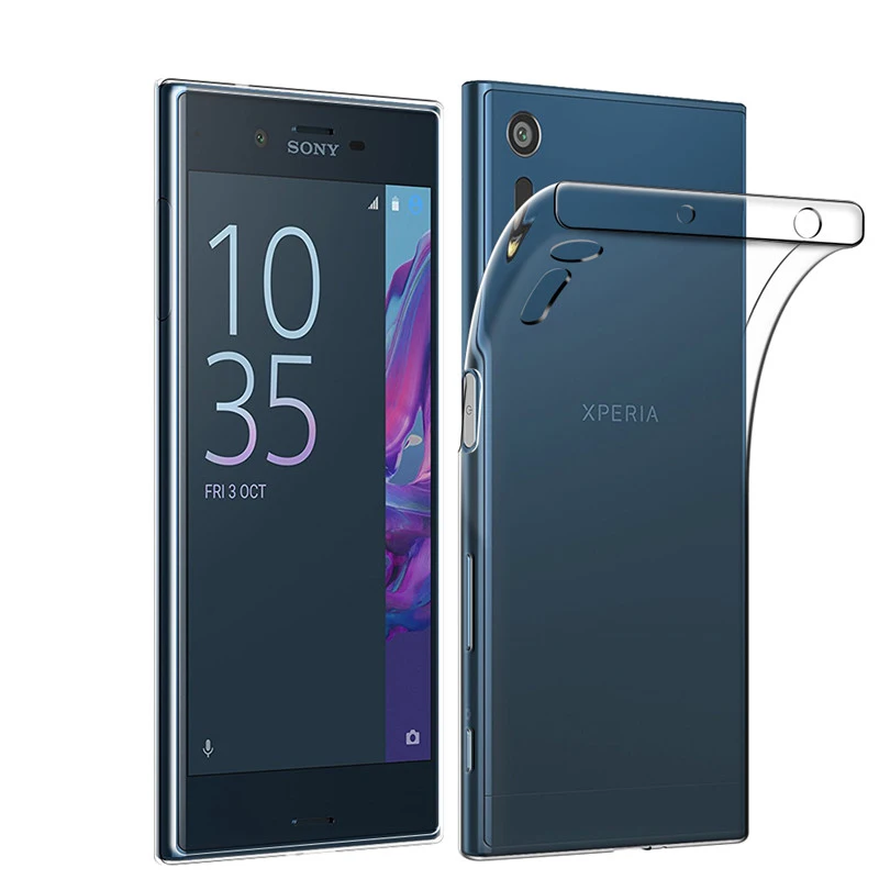 Прозрачный силиконовый чехол из ТПУ для Sony Xperia 10 8 5 Z1 Z2 Z3 Z5 Compact X XA XA1 XA2 Ultra XZ XZ1 XZS XZ2