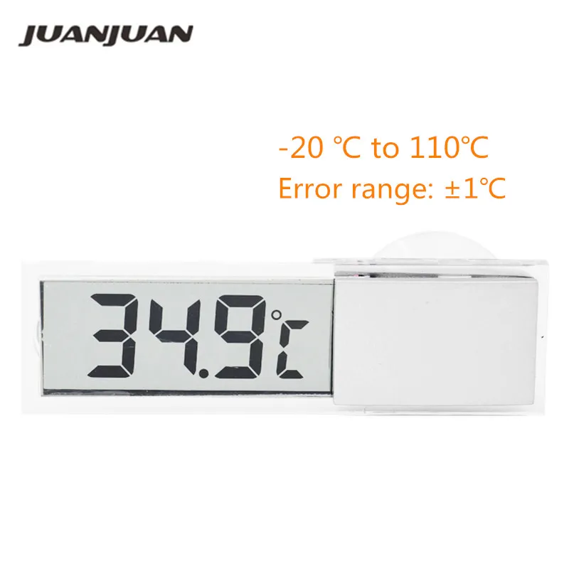 Цифровой термометр Osculum Тип Цельсия Фаренгейт ЖК-измеритель температуры присоска для внутреннего и наружного использования скидка 20