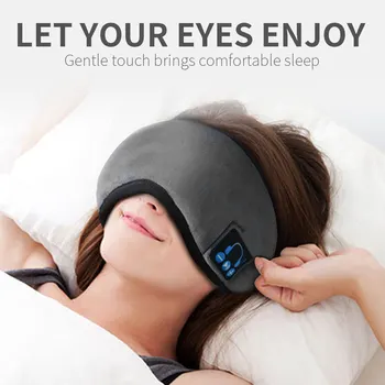 

TWS Wireless Bluetooth 5.0 Earphones Headphones Sleep Goggles Smart Wireless Music Siesta Goggles Shading Eyes Mask Free Earplug