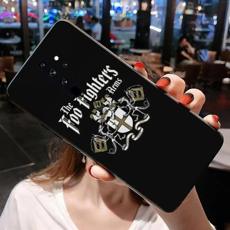 xiaomi leather case hard FOO FIGHTERS Phone Case for Redmi 9A 8A 7 6 6A Note 9 8 8T Pro Max Redmi 9 K20 K30 Pro leather case for xiaomi Cases For Xiaomi