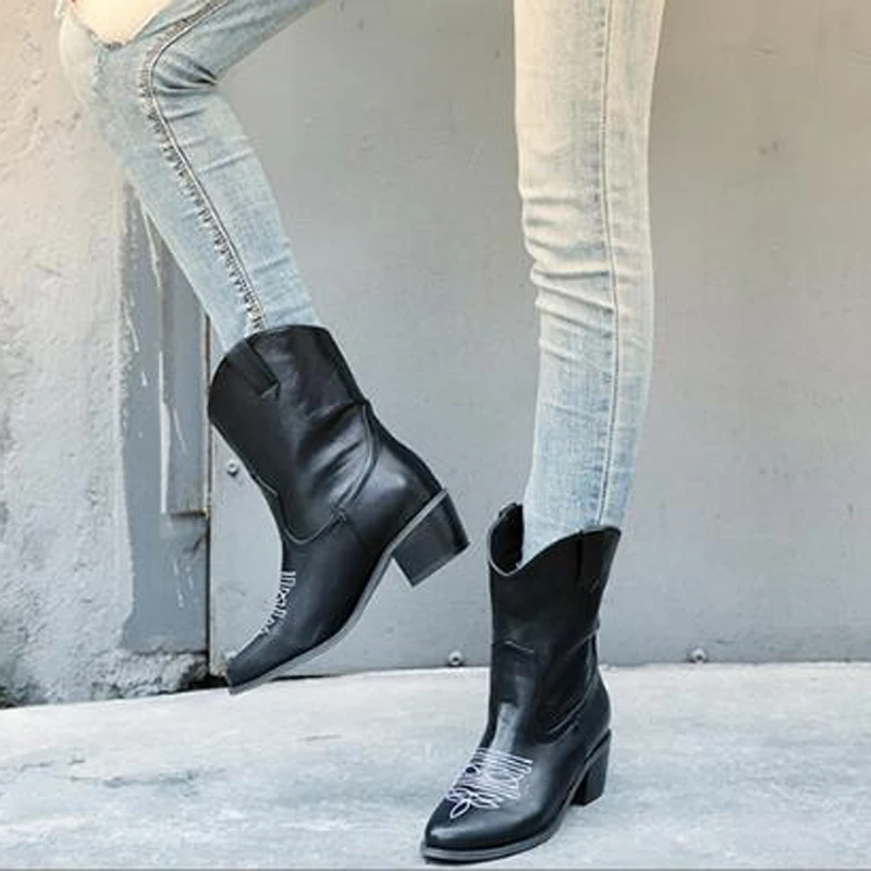 Botines Cowboy Mujer Discount, 55% OFF | www.simbolics.cat