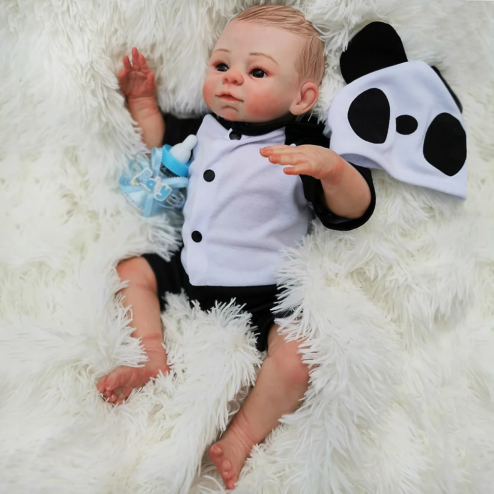 18 дюймов Реалистичная Кукла Карапуз Boneca Reborn Baby Doll мягкие виниловые Bonecas Infantil Meninas игрушки для детей день рождения Brinquedos