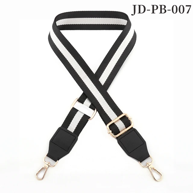 Bag Parts Accessories Shoulder Strap  for Handbags Adjustable Bag strap leather Belt Wide Rainbow  Purse Strap for Bag Replaceme JD-PB-007