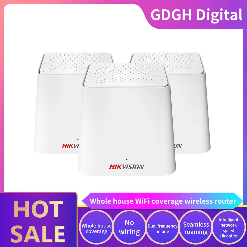 Беспроводная Wi Fi роутер и ретранслятор Hikvision Nova с AC1200 2 4/5 0 ГГц дистанционное