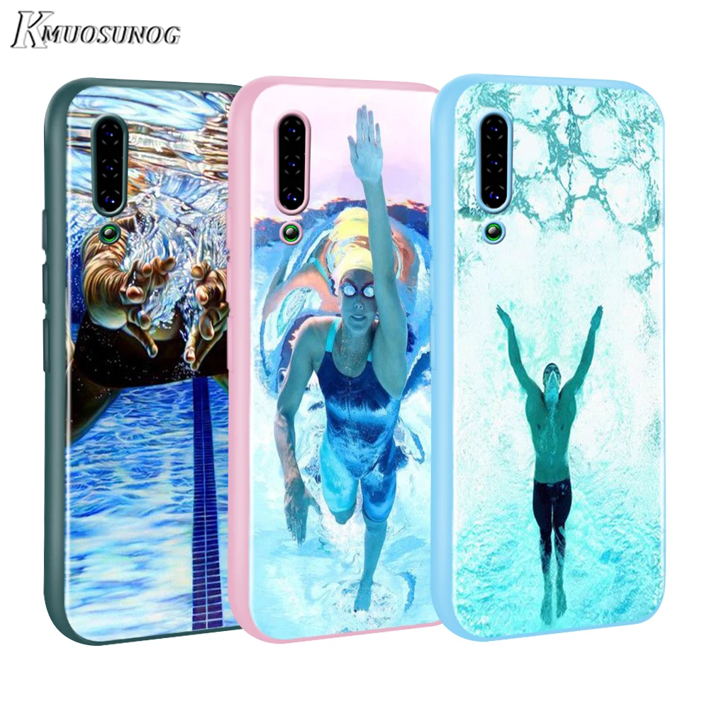 

Michael Phelps Swimming Baseus Candy Color Cover for Xiaomi Mi NOTE 10 9 8 Pro 9T SE A1 A2 A3 CC9 SE Lite F1 Phone Case