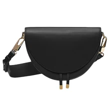 Седельная сумка с животным принтом из кожи аллигатора Сумка круглая сумочка Для женщин Винтаж половина лунные мешки новые Ins/модный свитер