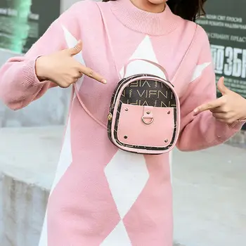 

Fashion Women Backpack Travel PU Leather Rucksack School Shoulder Bag Rucksack School Bag Travel Lot 17x8x19cm