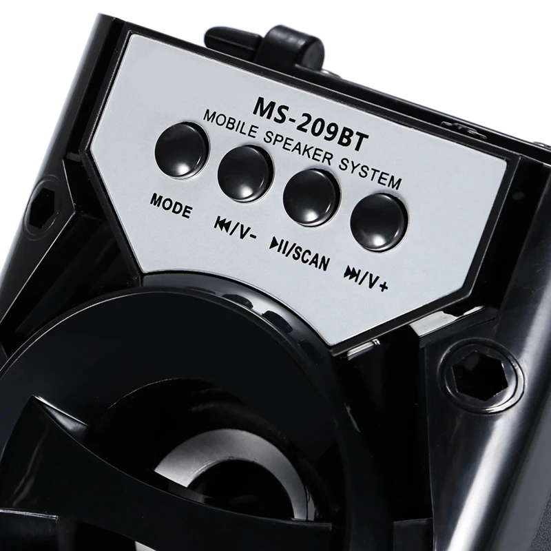Портативный Ms-209Bt карты беспроводной Bluetooth динамик fm-радио открытый динамик аудио высокой мощности Tf Usb музыкальный динамик s