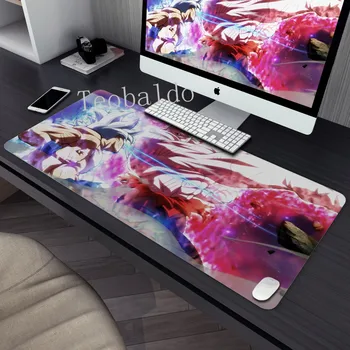 

Dragon Ball Dbz Goku Logo Beautiful Anime Mouse Mat gaming mouse pad xl Speed Keyboard mat Laptop PC notebook desk pad