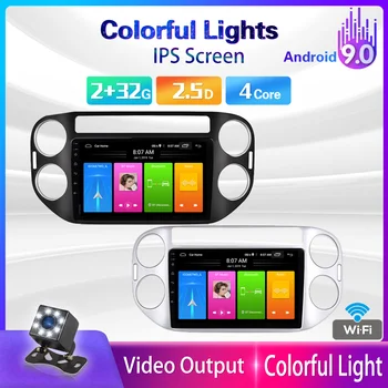 

Car Stereo Receiver No 2din Android 9.0 Auto Car Radio Support Carplay for Volkswag VW Tiguan 2010 2011 2012 2013 2014 2015 2016