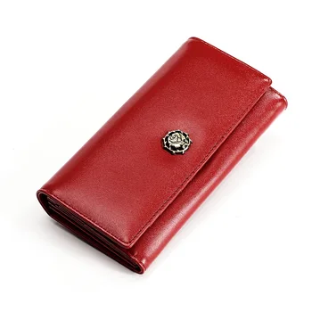 

Rfid Large Capacity Genuine Women's Wallet Multi-function Wallet Long Hand Bag