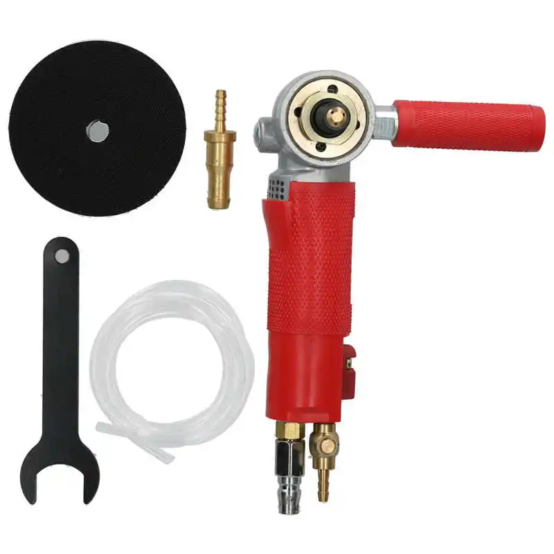 

4in Injection Air Pneumatic Sander Pneumatic Water Mill 4300rpm Polisher Air Sander for Auto Body Work Grinding Tool
