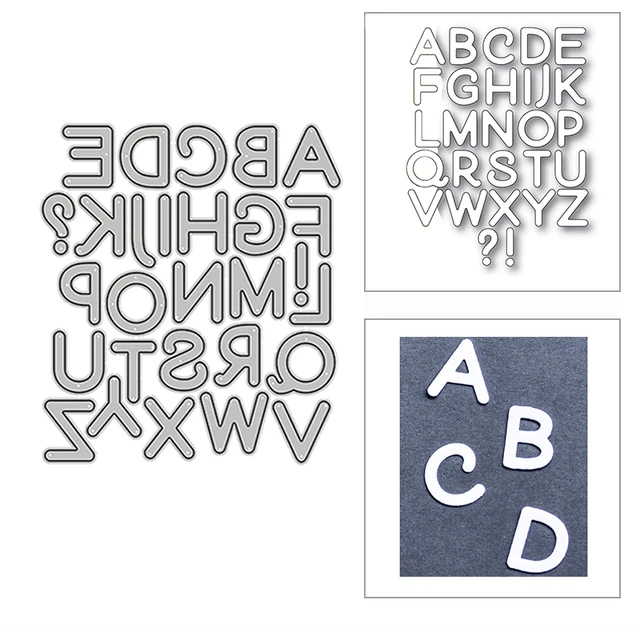 Alphabet Papercraft