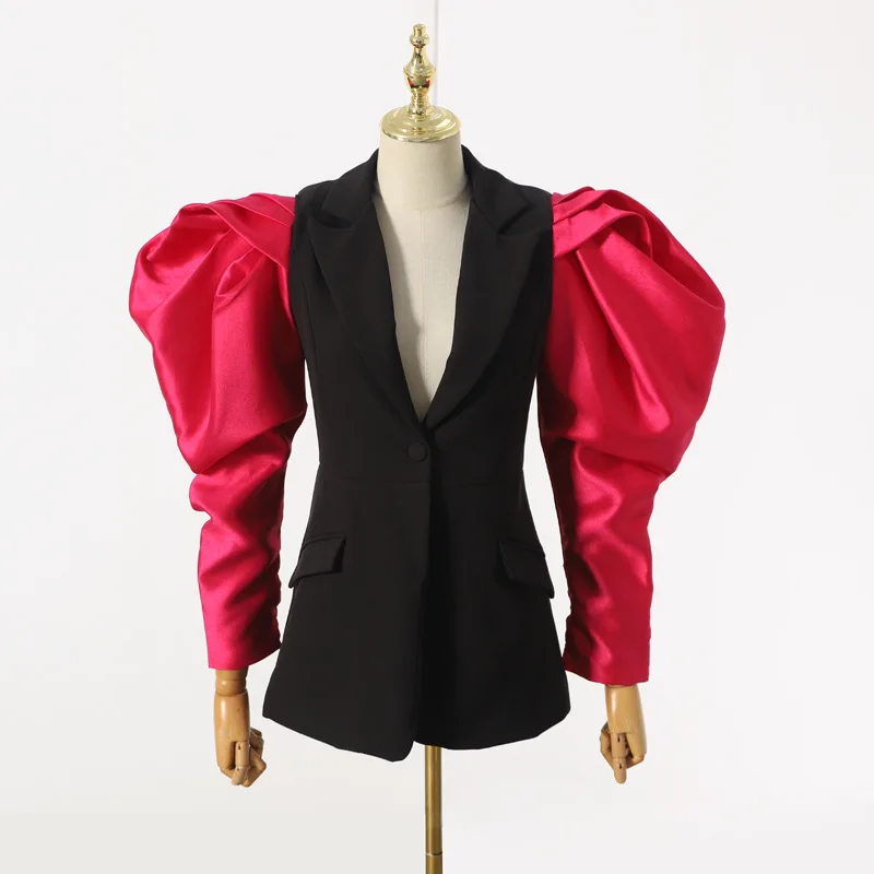 SuperAen Европейский женский костюм куртки Темперамент хлопок мода весна женские куртки сплошной цвет Женская одежда
