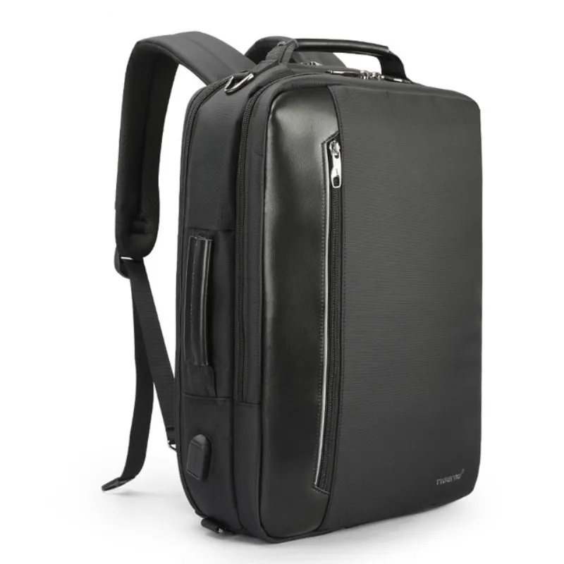 

2019 new Multi function Nylon Men's Business shoulder Backpacks 15.6 inch USB Charging Laptop Bagpack Male Mochila Travel